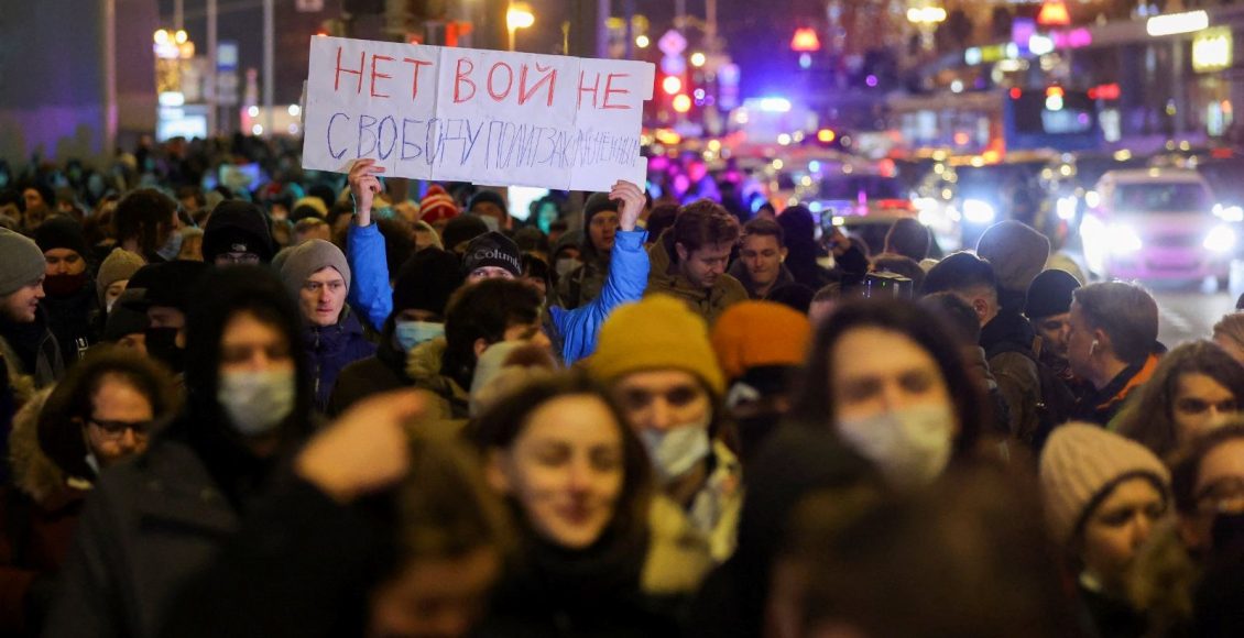 Rusya'da büyük gözaltı